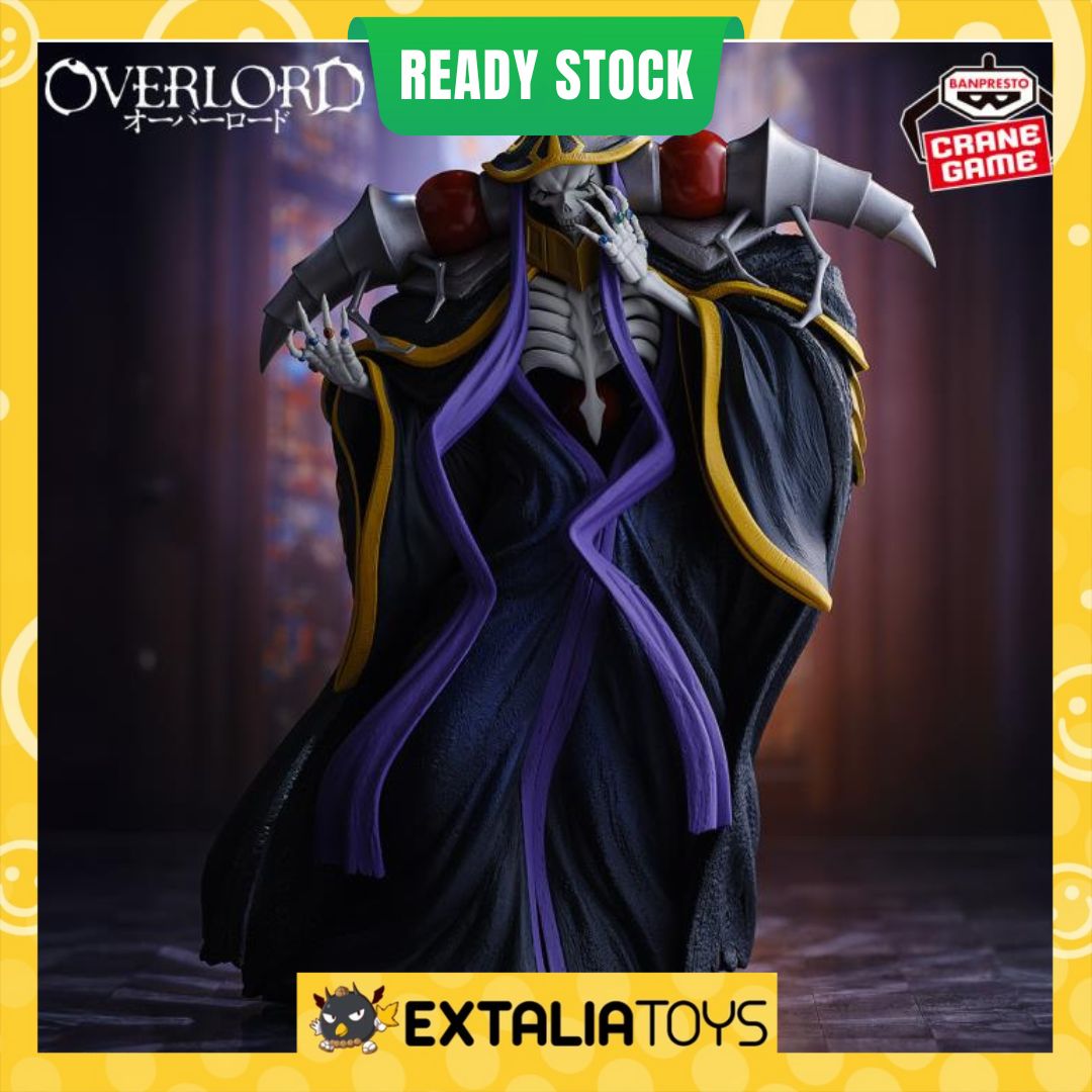 BANPRESTO FIGURE AINZ OOAL GOWN - OVERLORD BANPRESTO FIGURE AINZ OOAL GOWN - OVERLORD